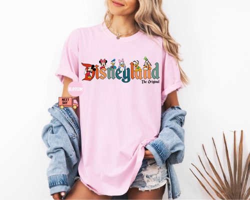 Comfort Colors Disneyland Mickey and Friends Shirt