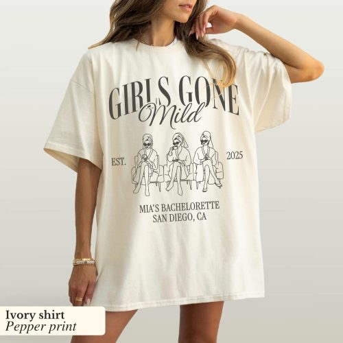 Girls Gone Mild Shirt, Bachelorette Party Shirt
