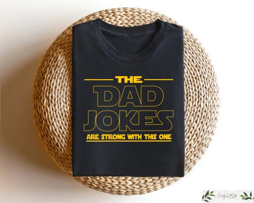 Retro Comfort The Dad Jokes T-shirt – Funny Father’s Day Shirt & Cool Dad Crewneck
