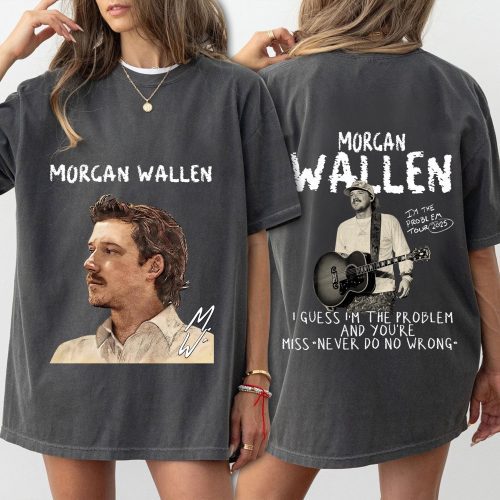 Comfort Colors Morgan Wallen I’m The Problem Tour 2025 T-shirt