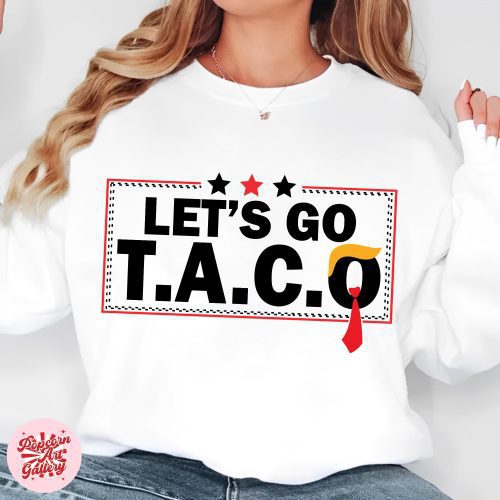 Cute Patriotic 4th of July Shirt – Funny Let’s Go Taco Tee for Summer Celebrations