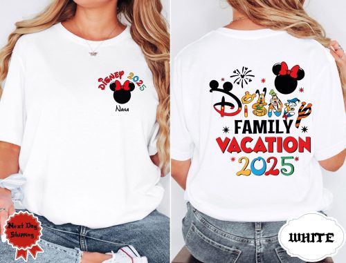 disney 2025 vacation shirt for family - disney trip