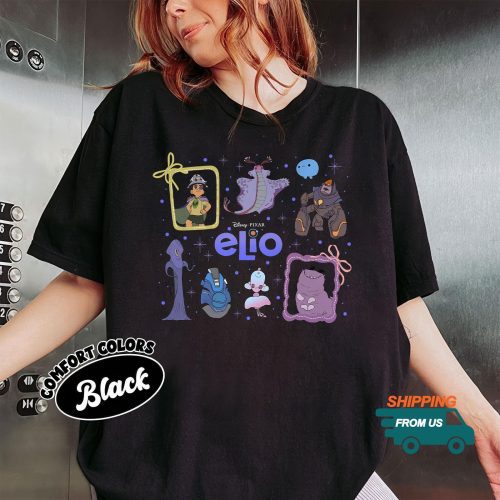disney pixar elio black Shirt