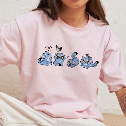 Kpop Derpy Tiger T-Shirt – Demon Hunter Shirt with Cute Animal Graphic